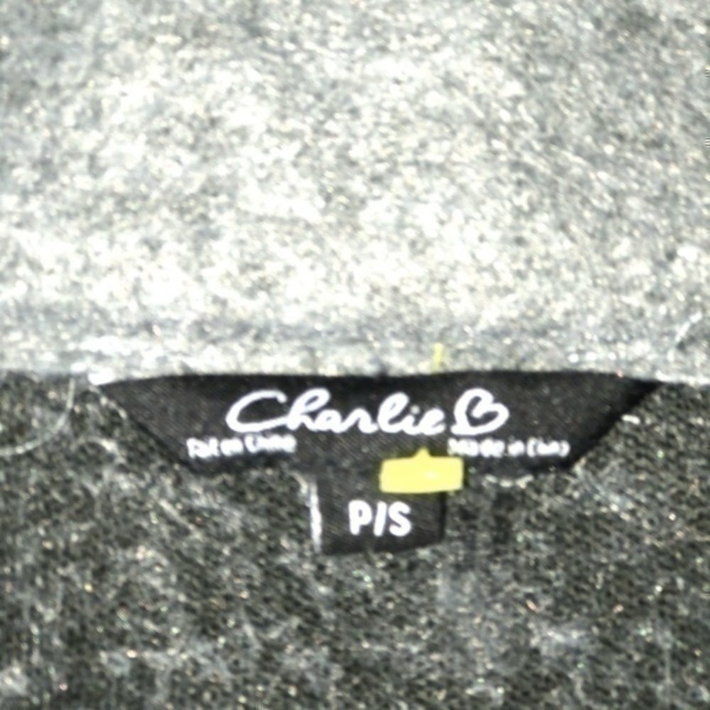 Charlie B Women’s Jacket Gray P/S - Picture 4 of 5
